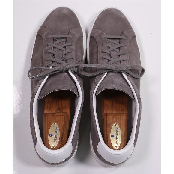 Common Projects Gray Suede Low Top Sneakers 46 - US 13 - Picture 5 of 11